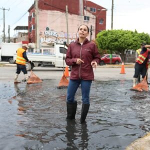 Supervisa Ana Paty Peralta operativo especial ante lluvias en Cancún