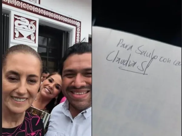 Diputado Saulo Aguilar sin trabajo legislativo, pero en primera fila para la foto presidencial