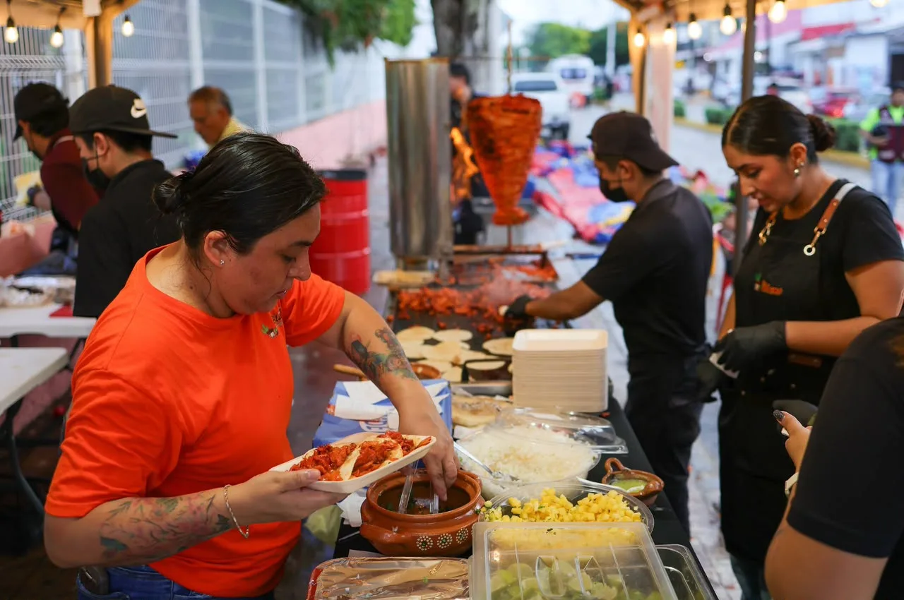Éxito total en la “Fiesta del Taco” en Cancún 