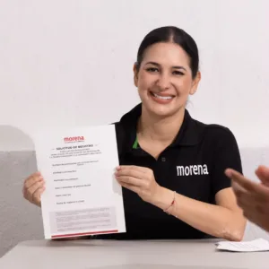 Estefanía Mercado se registra para coordinar a Morena en Playa del Carmen