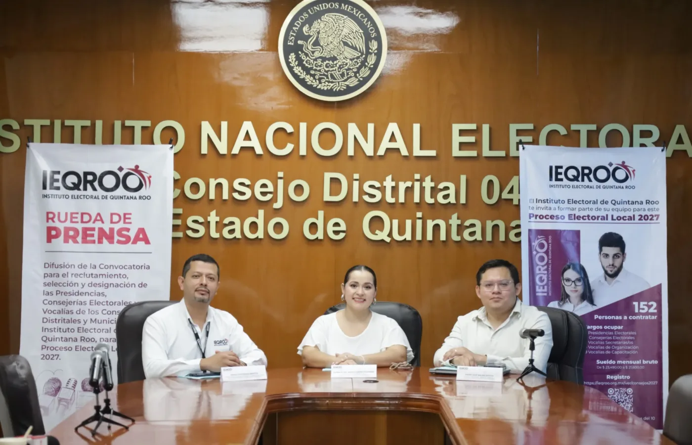 Convoca IEQROO a la ciudadanía a integrar los Consejos para el Proceso Electoral Local 2027